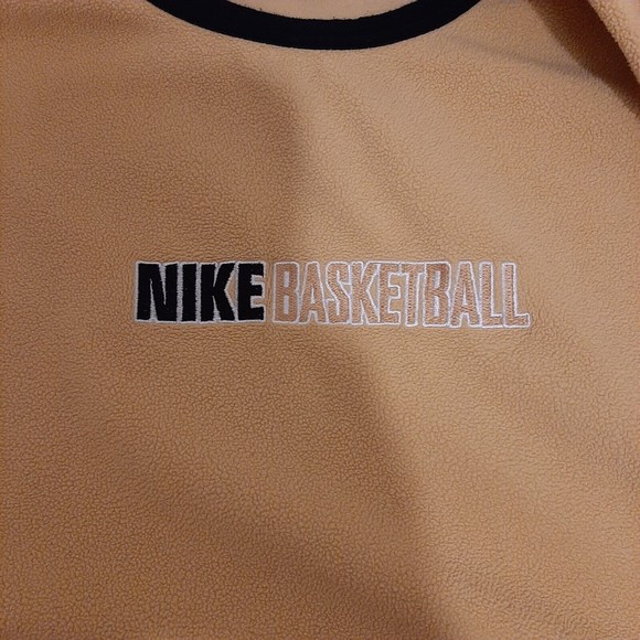 Nike Baseball Nike Team Sweatshirt Fleece Men XL Yellow/Black Black Label READ - Picture 3 of 16